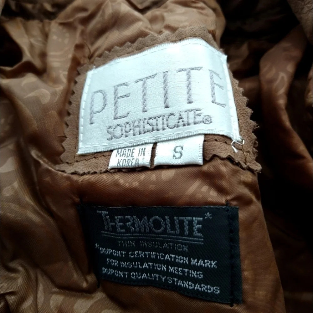 Gorgeous Genuine Leather Coat EUC ❤️ - Picture 11 of 12